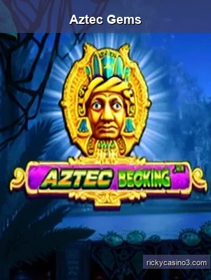 Aztec Gems slot game by Pragmatic Play - RTP 96.5%
