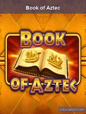 Book of Aztec slot game by Amatic - RTP 96.0%